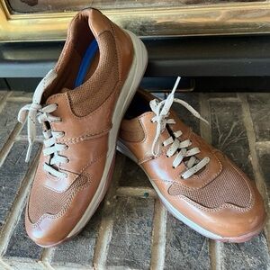 Clarks Langton leather Race Sneakers